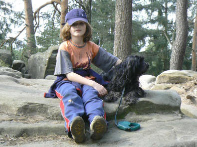 my son Jirka with Jomi